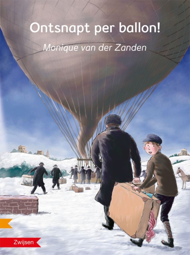Ontsnapt per ballon