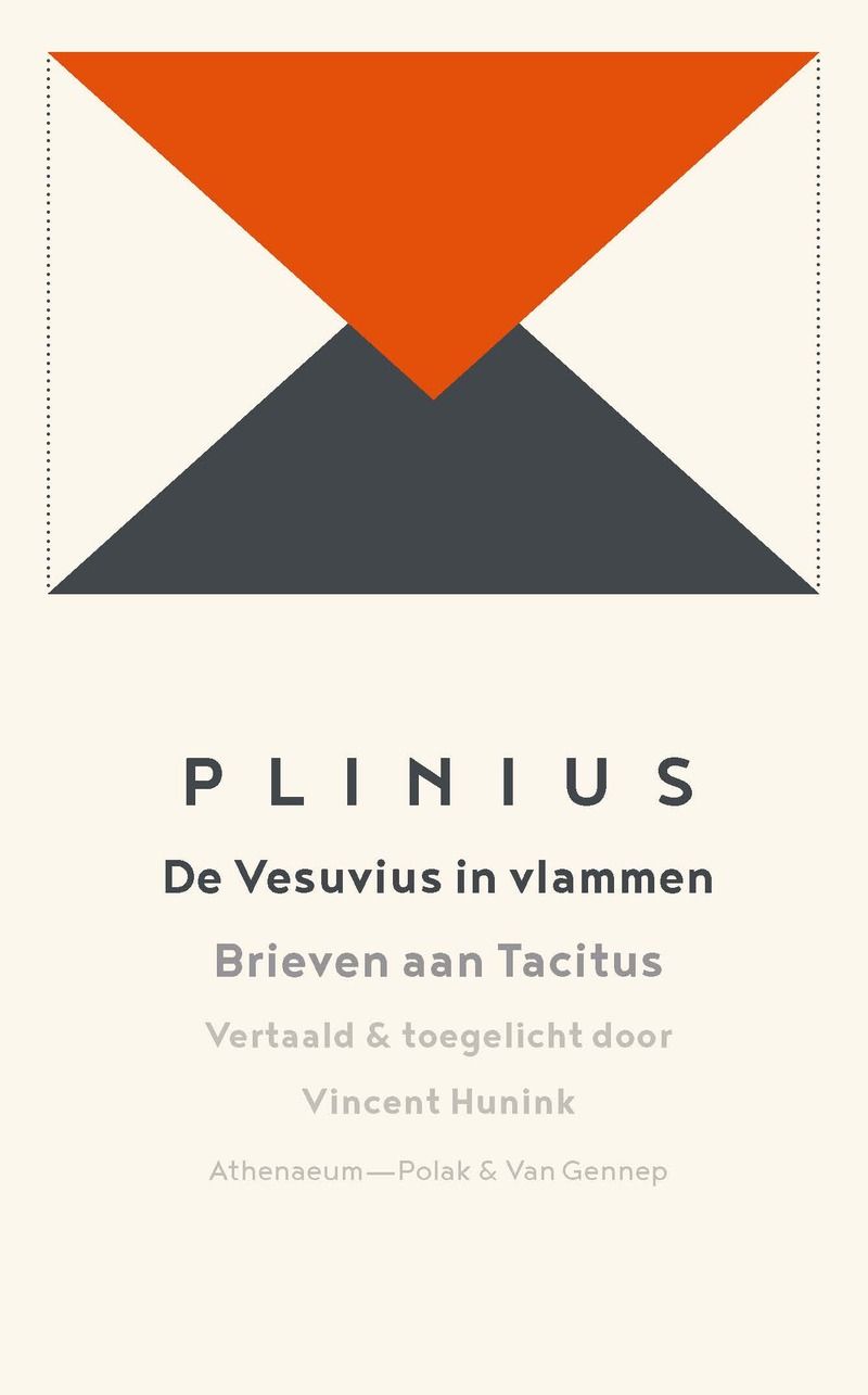 De Vesuvius in vlammen