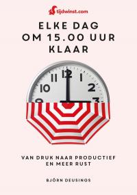 Tijdwinst - Elke dag om 15.00 uur klaar