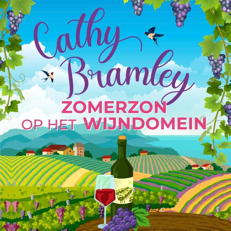 Zomerzon op het wijndomein