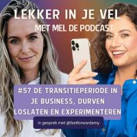 #57 De transitieperiode in je business, durven loslaten en experimenteren - in gesprek met businesscoach Amy vandeputte