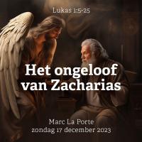 Het ongeloof van Zacharias