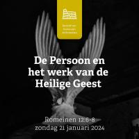 De Persoon en het werk van de Geest