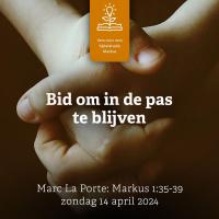 Bid om in de pas te blijven
