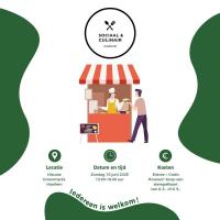 Milan Zorge Sociaal en culinaire markt op de Nieuwe Groenmarkt 15 juni
